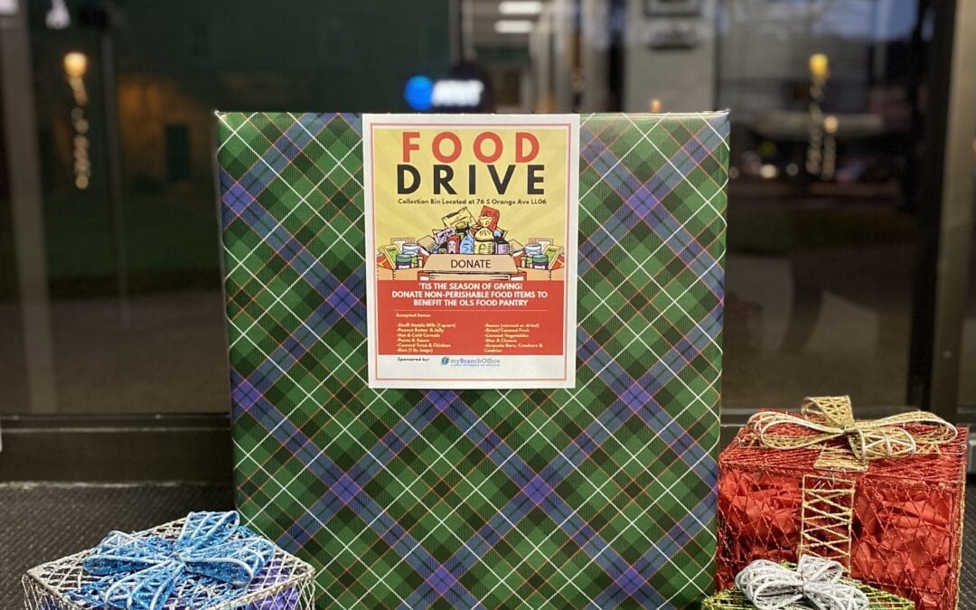 My Branch Office Sponsors a Holiday Food Drive
